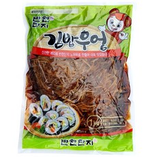 반찬단지 김밥우엉 3mm 1kg, 5개