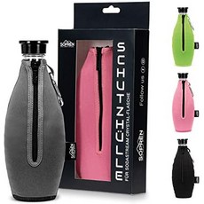 SOPREN 탄산수제조기 소다메이커 4 가지 색상의 소다스트림 유리 병용 SOPREN® 보호 케이스 네오프렌 커버 소다스트림 크리스탈-65894, 단일옵션, 01.회색