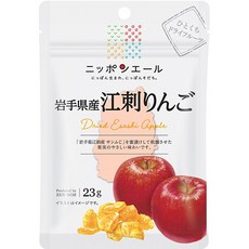 JA 전농 일본 에일 이와테현산 에자 사과 히토쿠치 드라이 과일 23g 건조 말린 건과일, JA 전농 일본 에일 이와테현산 에자 사과 히토쿠치 드, 1개