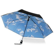 TOTES Under Canopy Print sky totes우산 3단자동우산 토츠우산