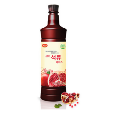 광야식품 생기석류 베이스 970ml, 16개