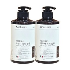 비네이쳐스 아누카리치 식약청인증 샴푸 480ml 2통 아누카사과, 상세페이지 참조, 2개, 상세페이지 참조