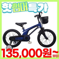 [지멘스 자전거][10% 깜짝 세일!] 어린이 네발 4세 5세 자전거 보조바퀴 MTB 매그14 16인치 마그네슘합금 프레임 유아 아동용 조카 선물