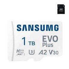 마이크로SD MICROSD SANSUMG EVO 플러스 마이크로 SD 카드 메모리 C10 U1 TF 64GB V10 A1 128GB 256GB 512GB A2 V30 U3 전송 1, 1TB