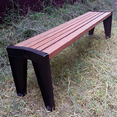 야외하드우드벤치