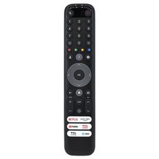 TCL LCD QLED 스마트 TV용 음성 리모컨 RC833 GUB1 65P745 55C745 43LC645 65C845, 한개옵션1, 한개옵션0