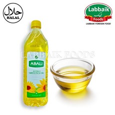 ABALI Refined Sunflower Oil 1ltr 정제 해바라기유, 1개, 1L