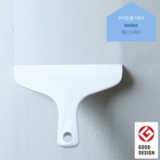 마나 욕실 창문 청소 스퀴지 색상(화이트), 1개