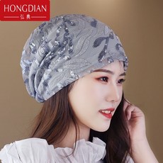 투기 베레모 배기 자수 두건 맨머리 블 여성 스타일리쉬 봄 여름 레이스 트렌드