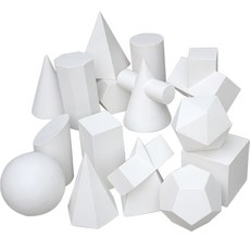 미술재료 소묘 석고상 기하 원뿔 삼각 원기둥 정육면체 원기둥 도형 용품 모음 미술학원 미대, 팔면주