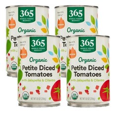 365 Whole Foods Market 홀푸드마켓 할라피뇨 고수 쁘띠 토마토, 284g, 4개