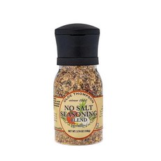 Olde Thompson 히말라야 핑크 소금 그라인더 10온스, 5) 무염 시즈닝, 없음, 106g
