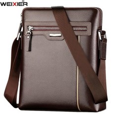 크로스바디 수입 사각형 세로 가방 비즈니스 남성 WEIXIER 백팩 백 고급 서류 숄더백 메신저백 신제품