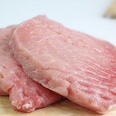 [햇님목장] 보성녹차 먹인 한돈 등심(돈까스용)500g, 1세트, 500g