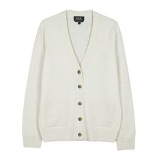 [아페세] [럭스덕/국내당일] A.P.C. 아페쎄 여성 루이자 울 가디건 에크루 WVBBY F22239 PAA