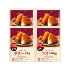 비비고 김치치즈 주먹밥 500g x 4개