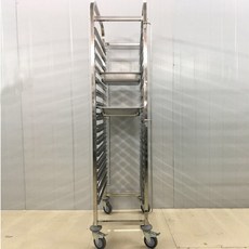 베이킹 거치대 베이킹팬 제과 선반 다층 대형 건조대 오븐 식판 트롤리 주방 정리대, 1개