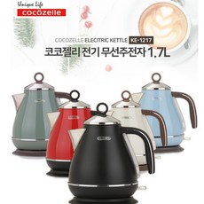 코코젤리 홈스마트 뉴캔디 무선포트 1.7L KE-1217, 블루, 상세페이지 참조