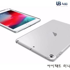 (착한가격)_UB 아이패드 미니 클리어 젤리 케이스_(AN4116+99205), 본상품선택