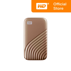WD My Passport SSD, Gold, 2TB, WDBAGF0020BGD