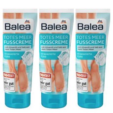 발레아 Totes Meer Fusscreme 풋 발 크림 Balea Foot Kpf 100Ml 3개, 1개