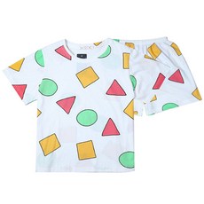 동물잠옷 Pijama-Sin Chan 여성용 잠옷 세트 여름 Sinchan 정장 반바지 홈 의류 2022 파자마