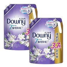 다우니 생화향기 컬렉션 섬유유연제 와일드 라벤더 리필, 2.6L, 2개