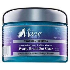 The Mane Choice 갈기 선택 열대 모 링가 스위트 오일 꿀 진주 브레이드 아웃 글레이즈 12 Fl Oz PROD16, 상세 설명 참조0, 상세 설명 참조0