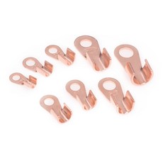 구리 코 와이어 터미널 커넥터 10A20A30 50 80 100 150A, 3) 30A 10pcs