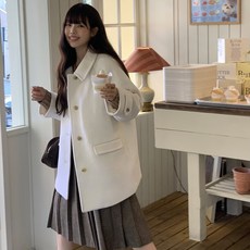 튜드먼트 CREAM 예약배송_CLASSIC WOOL HALF COAT 3COLORS