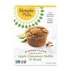 Simple Mills 애플 시나몬 머핀 & 브레드 믹스 255g(9온스)