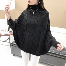 제이제이 여성 가오리핏 니트 스웨터 캐주얼 겨울가을SE