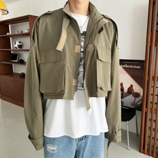 남자크롭자켓