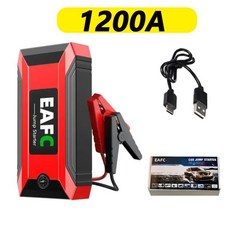 자동차 점프 스타터 휴대용 비상 시동 충전기 부스터 배터리 장치 2000A 1200A 12V 출력, [05] 1200A