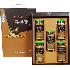 [홍천잣] [홍천군산림조합] 좋은땅 맑은공기 150gx5병, 150g, 5개, 상세 설명 참조