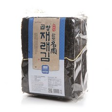 (주)바다명가 완도명가 곱창재래김 50장 100장, 1개