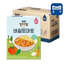 매일 맘마밀 안심소스 바질토마토 160G (8개입) 1박스, 1개