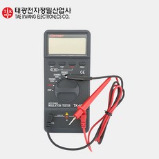 태광전자/디지털절연저항측정기-TK-4003-메가/테스타기측정기전압측정/절연저항계/디지탈메가, 1개