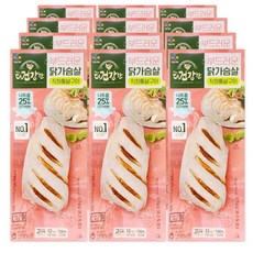 cj제일제당 더 건강한 닭가슴살 직화통살구이, 100g, 36개