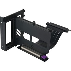 Cooler Master 프리미엄 라이저 케이블 PCI-E 3.0 x16-165mm 포함 쿨러 마스터 액세서리 수직 그래픽 카드 홀더 키트 버전 2 모든 표준 ATX 섀시(MCA-, 1개