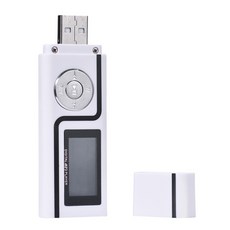 Lcd 화면 지원 16 기가 바이트 tf 도매 가격 hifi 휴대용 카드 반복 재생 갭 드롭 배송 usb mp3 음악 플레이어 디지털 m07, White:기타