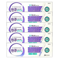 중외제약 원큐플러스업 얼리테스트 임신테스터기 (초단기확인가능), 1개입, 5box