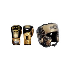 Ringside Apex Sparring Boxing Gloves and Boxing Headgear Bundle, One Color