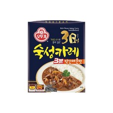오뚜기 3일숙성카레 고형 약간매운맛 200g 식자재마트 펜션음식 도매가, 1개