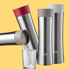 델키 스텐 보온보냉 심플보틀 무광 850ml 색상별, 1개, 무광 그레이