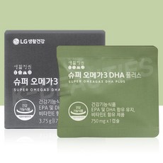 LG생활건강 생활정원 슈퍼 오메가3 DHA 플러스 (30일분) 시음, 1개