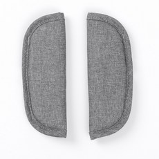 버기 커버 미끄럼 면 벨트 액세서리 유모차 앞 보호대 방지 유아용 하네스 원단, Gray 2pcs, 2개