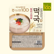 즉석 떡국(철원 오대쌀 간편 떡국) [국내산100% 농협식품], 6개, 163g