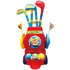 Pororo 淘氣小企鵝 高爾夫玩具組, 混色, 1組