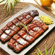 [힘찬열매] 양산도 양념 민물장어 구이 국내산 + 생강초절임, 1개, 250g 복분자